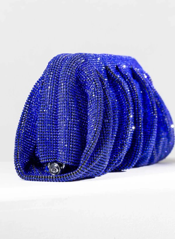 Benedetta Bruzziches Venus La Grande Sapphire Blue> Crystal Bag