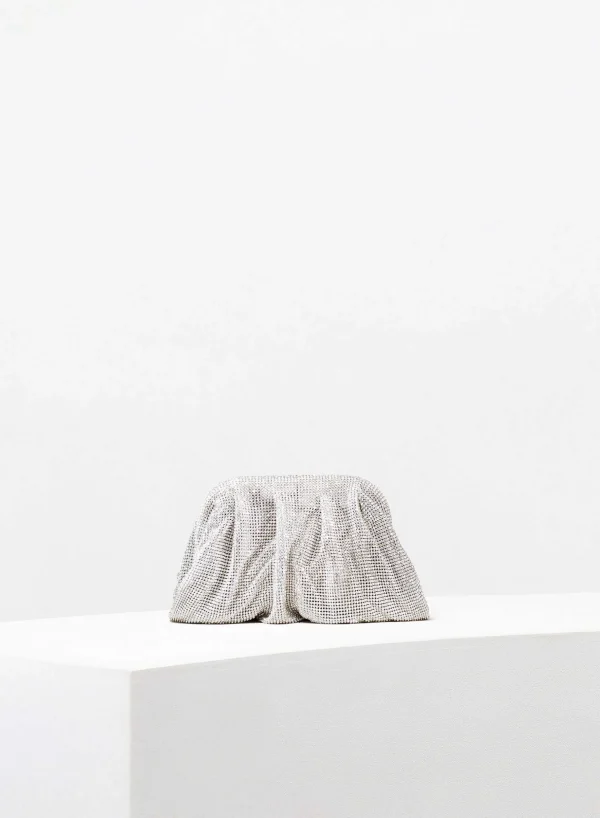Benedetta Bruzziches Venus La Petite Crystal On Silver> Crystal Bag