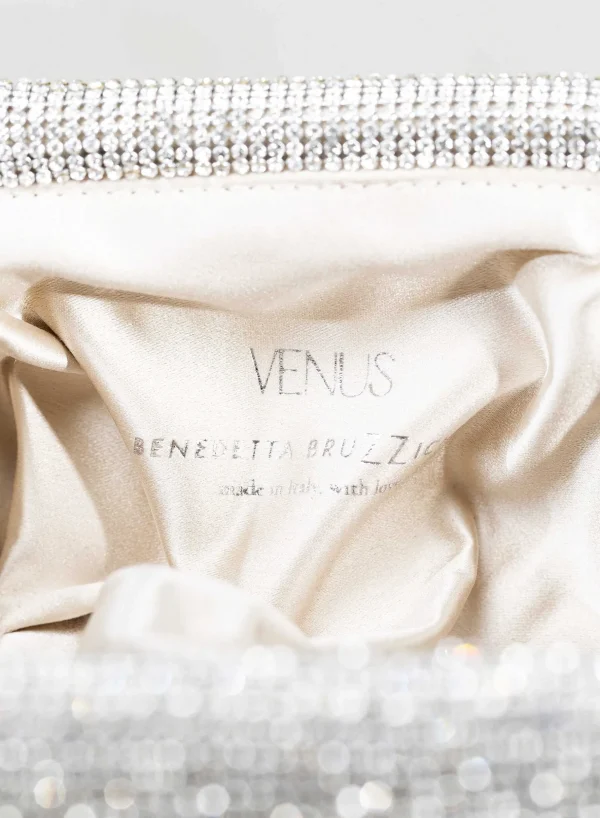 Benedetta Bruzziches Venus La Petite Crystal On Silver> Crystal Bag