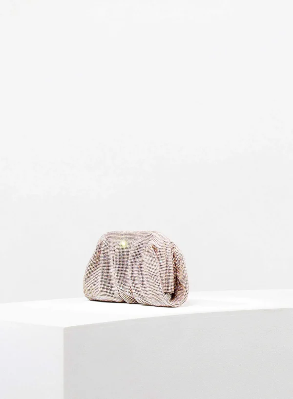 Benedetta Bruzziches Venus La Petite Goldfinger> Crystal Bag