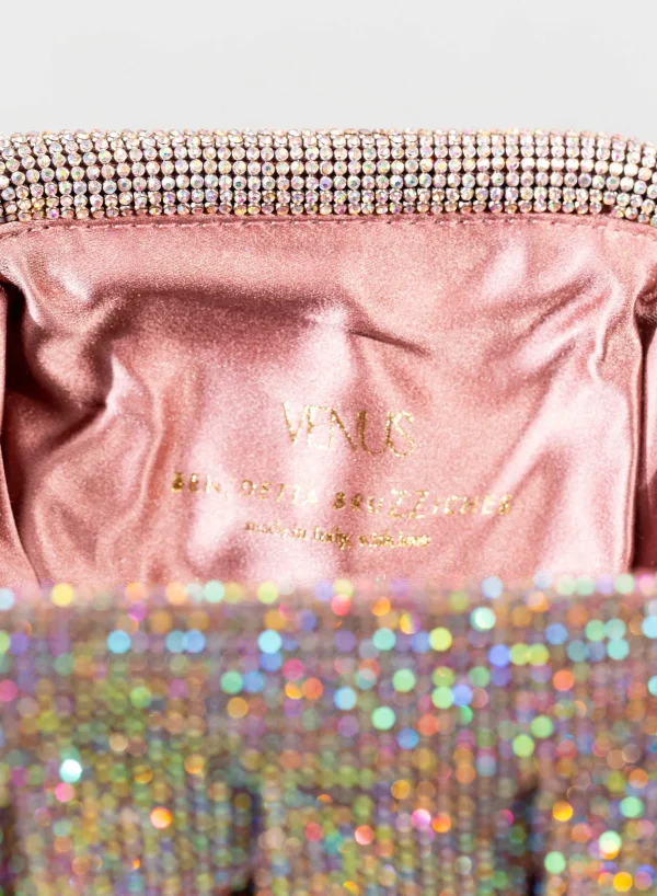 Benedetta Bruzziches Venus La Petite Goldfinger> Crystal Bag