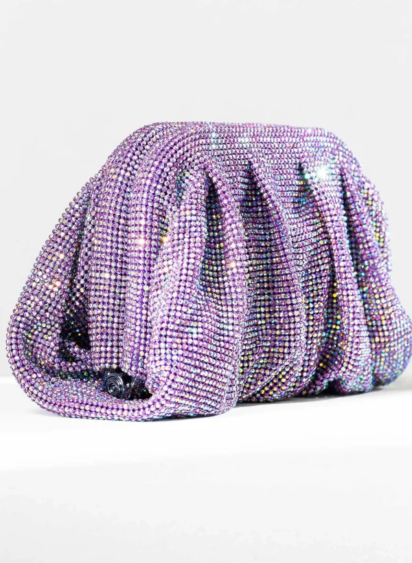 Benedetta Bruzziches Venus La Petite Purple Echoes> Crystal Bag