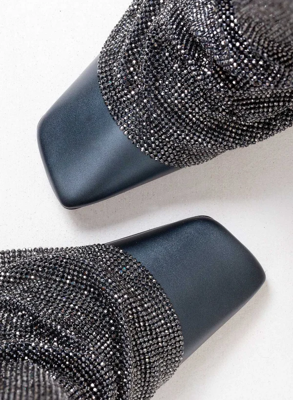 Benedetta Bruzziches Virginia Aluminium Black> Boots