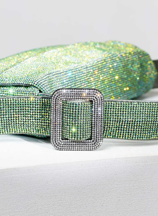 Benedetta Bruzziches Vitty La Grande Fantasy Green> Crystal Bag