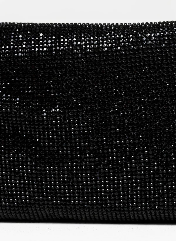 Benedetta Bruzziches Vitty La Grande Jet Black> Crystal Bag