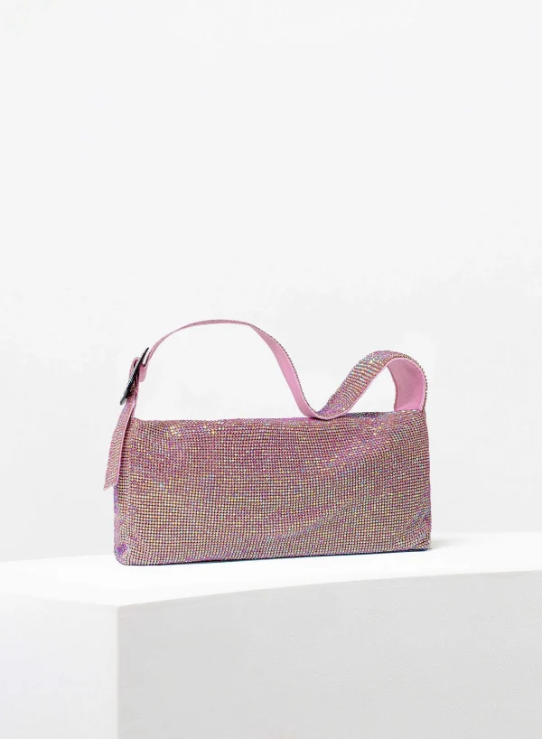 Benedetta Bruzziches Vitty La Grande Light Rose Ab> Crystal Bag