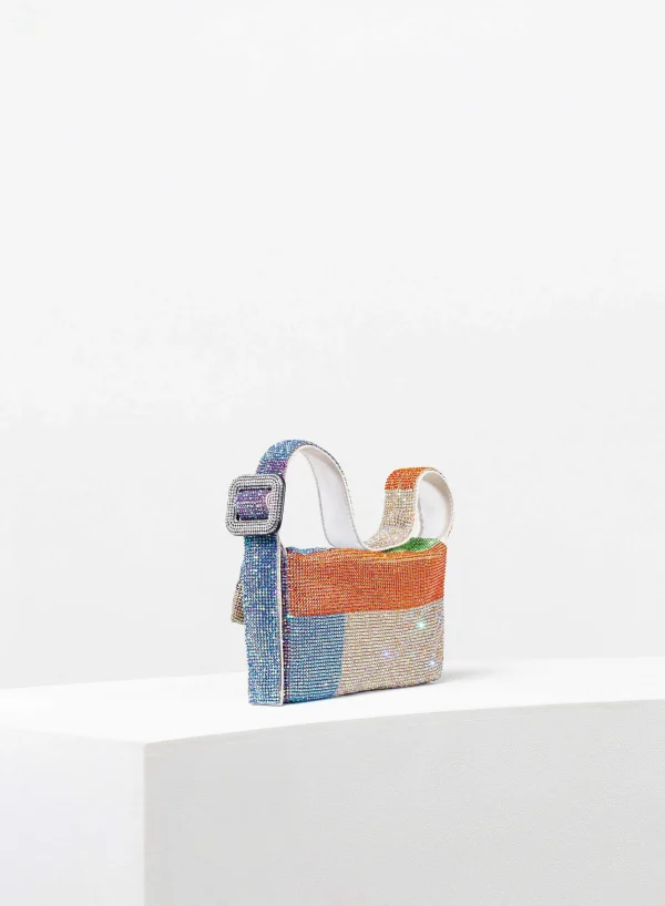 Benedetta Bruzziches Vitty La Mignon Patchwork> Crystal Bag